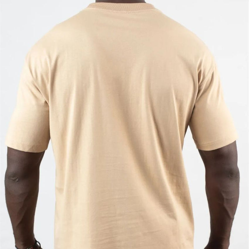 Men’s 210g pure cotton short-sleeved T-shirt Black