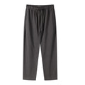 Relaxed Baggy Straight-Leg Jogger Sweatpants - Dark gray - Noriastylez