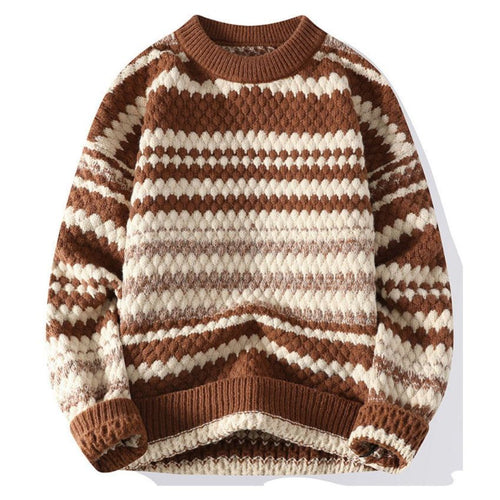 Cashmere Drop Shoulder Warm Knit Sweater  Black