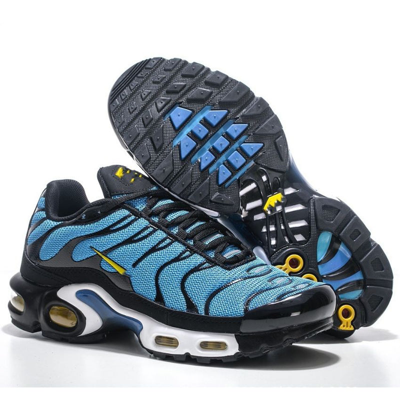 Paschal's Air Cushion Premium Lifestyle Sneakers – Blue/Black