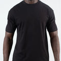 Men’s 210g pure cotton short-sleeved T-shirt Black