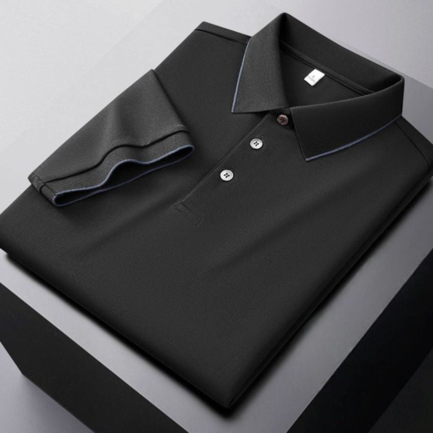 Men's Premium Classic Cotton Polo Shirt Navy