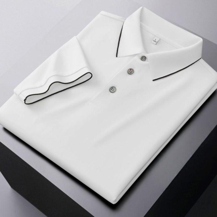 Men's Premium Classic Cotton Polo Shirt Navy