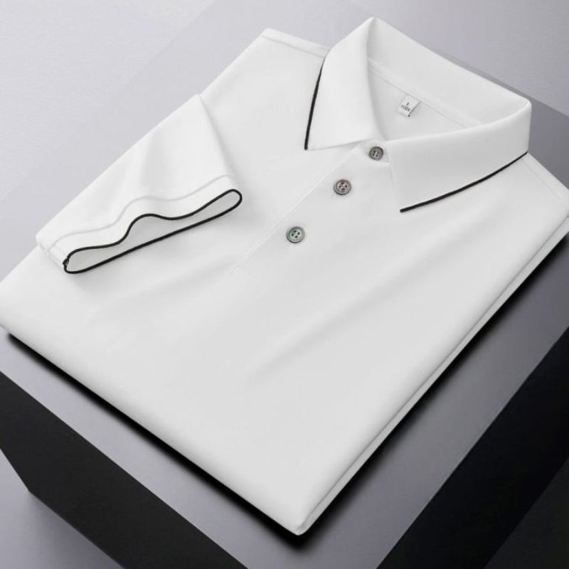 Men's Premium Classic Cotton Polo Shirt Navy