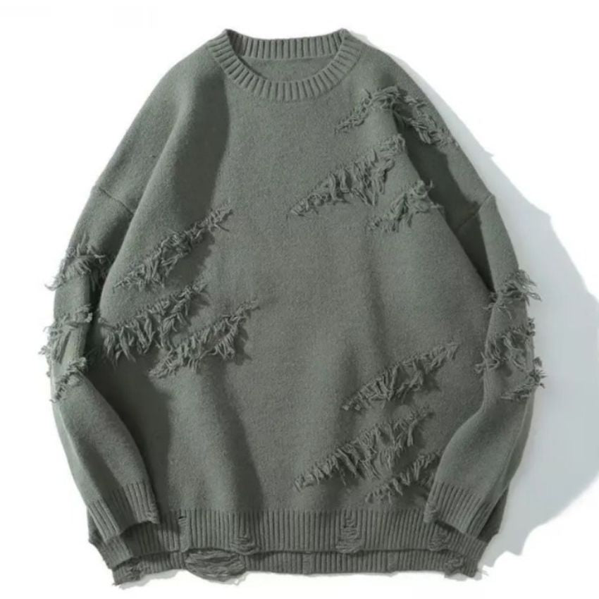 Celadon Cable Knit Crewneck Sweater – Timeless Essential