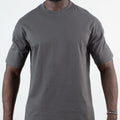 Men’s 210g pure cotton short-sleeved T-shirt Gray