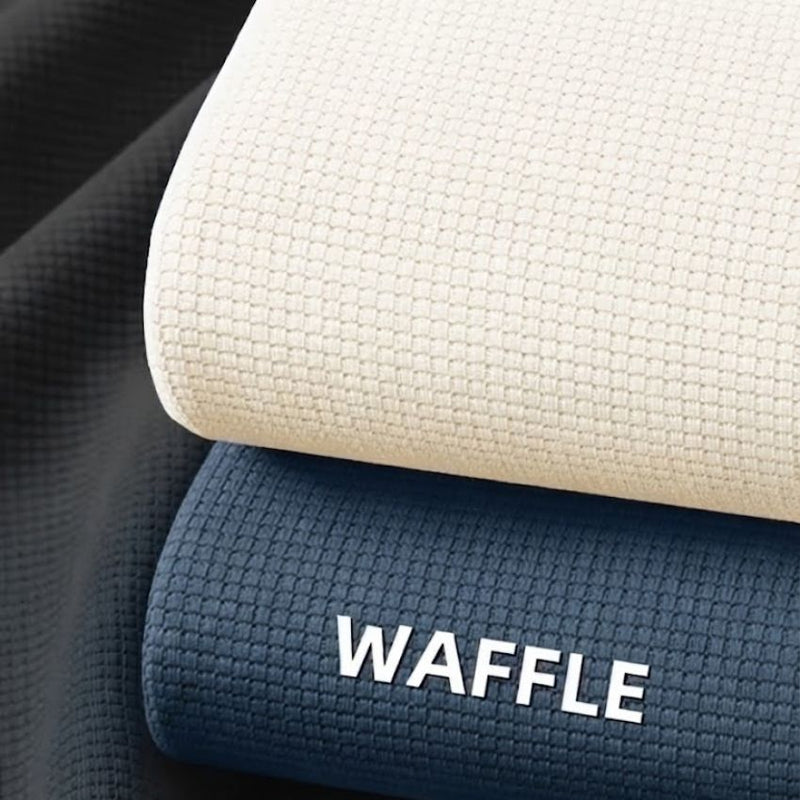 Slate Blue Premium 300 GSM heavyweight Waffle Knit T-Shirt