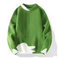 Green Pullover Hip Hop Street Sweater - Noriastylez