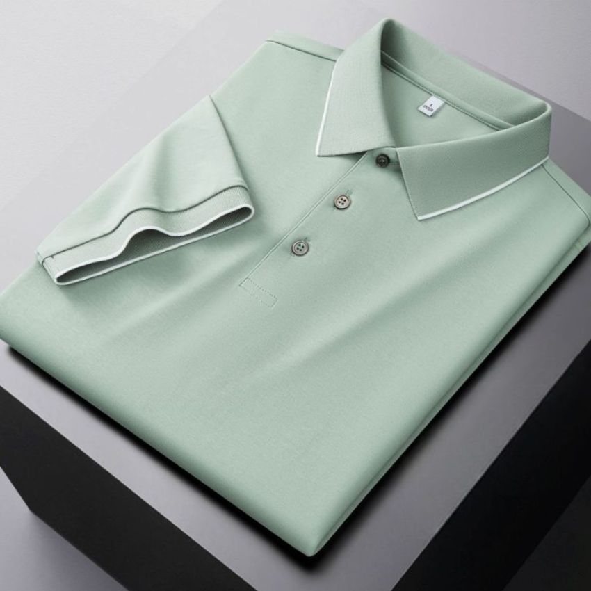 Men's Premium Classic Cotton Polo Shirt Navy