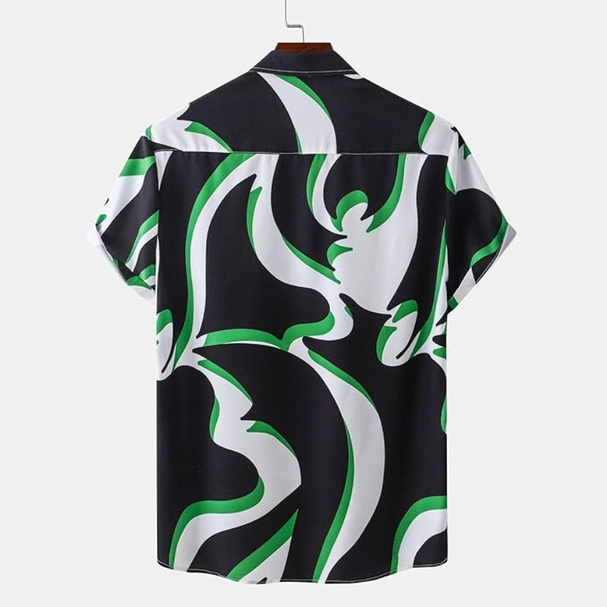 Regular Fit Wrinkle Free Casual, Short Sleeve Shirt - Noriastylez