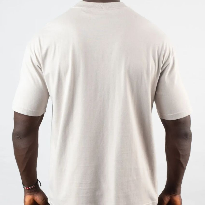 Men’s 210g pure cotton short-sleeved T-shirt Navy Blue