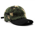 Men’s Retro Camo Revival Sherpa Cozy Cap Green