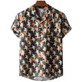 Men’s Bold Stars Short-Sleeved Shirt - Noriastylez