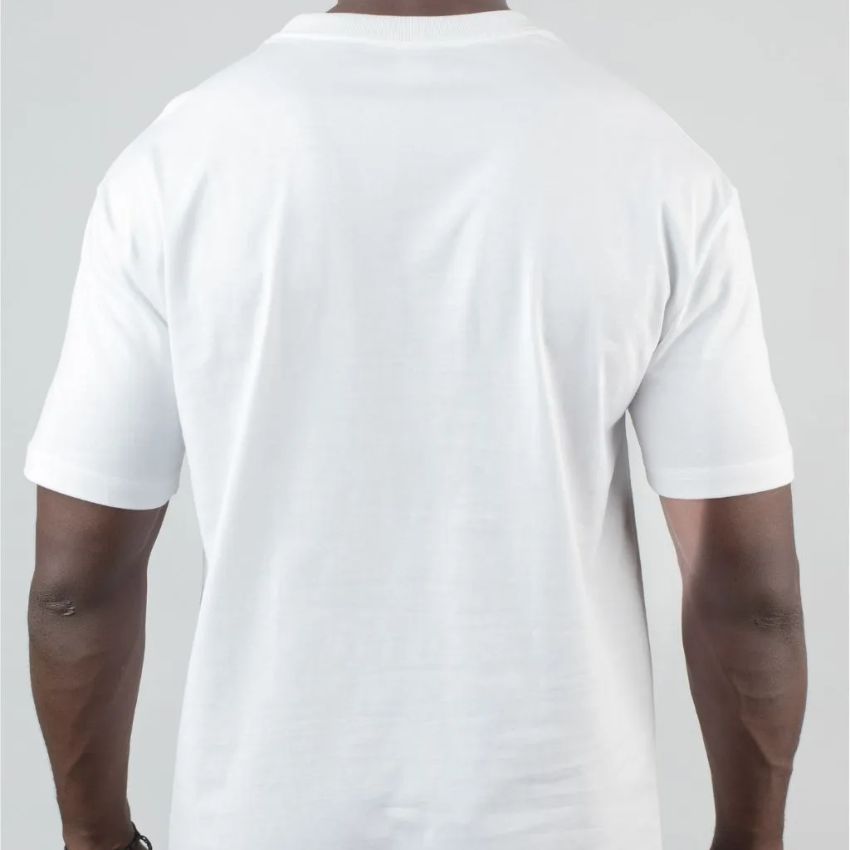 Men’s 210g pure cotton short-sleeved T-shirt Navy Blue